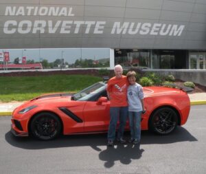 Flo & Barry ZR1 Museum Delivery
